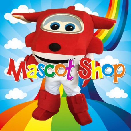 Mascotte Super Wings Jett Deluxe