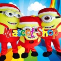 Mascotte Minion Natale Deluxe