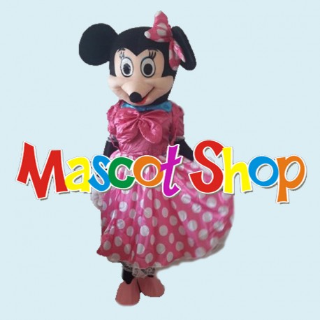 Mascotte Minnie Rosa Economic