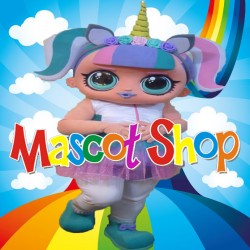 Mascotte Lol Unicorno Super Deluxe