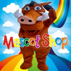 Mascotte Facocero Cinghiale Deluxe 2