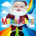 Mascotte Babbo Natale 2 Super Deluxe