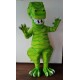 Mascotte Dinosauro Verde Super Deluxe