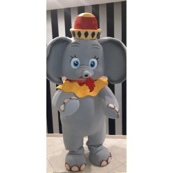 Mascotte Elefante Dumbo Super Deluxe